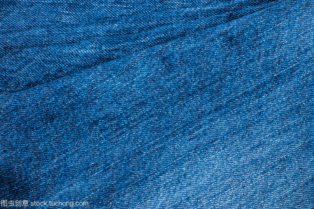 藍(lán)色的牛仔褲和針紋理